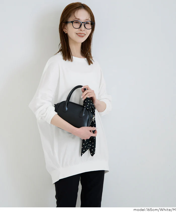 セール★1690円→990円ドルマンスリーブ長袖Tシャツ レディース メール便不可 - Image 7