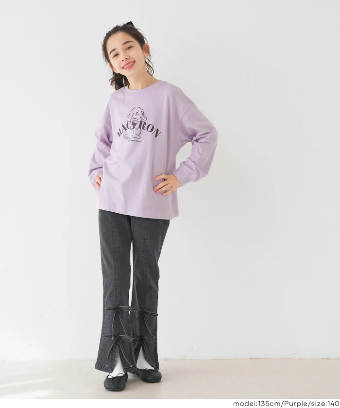セール★990円→550円イラストプリントロングTシャツ キッズ メール便可 - Image 7