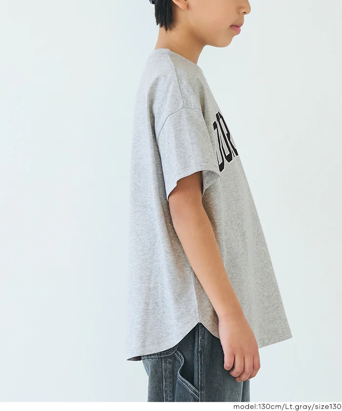 GW限定セール★ 親子お揃いテールカットカレッジビッグTシャツ キッズ メール便不可 - Image 12