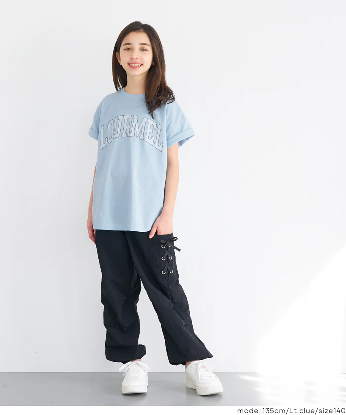 GW限定セール★ 親子お揃いテールカットカレッジビッグTシャツ キッズ メール便不可 - Image 13