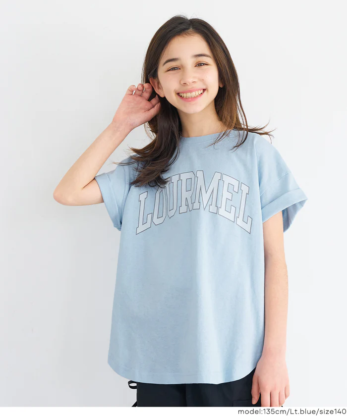 GW限定セール★ 親子お揃いテールカットカレッジビッグTシャツ キッズ メール便不可 - Image 15
