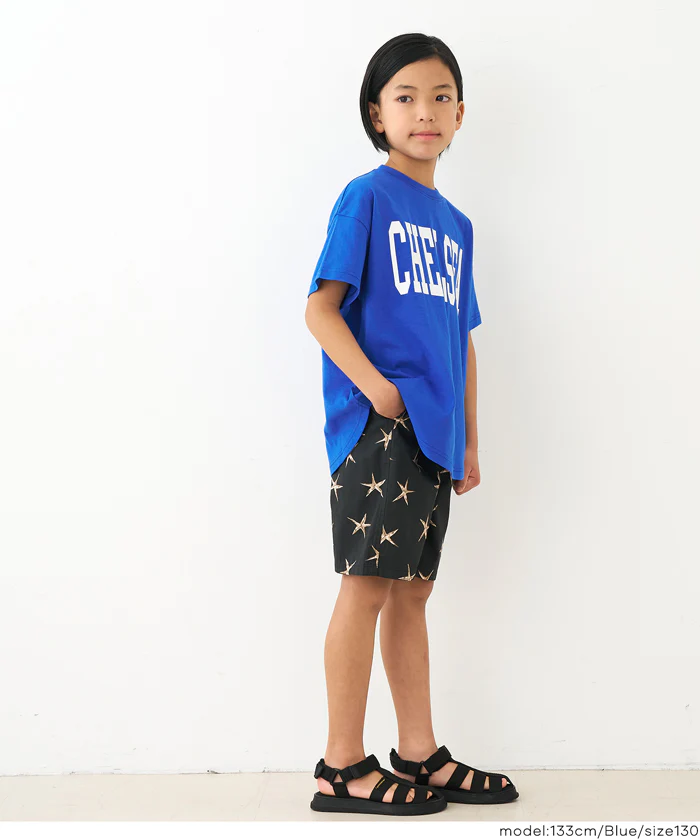 GW限定セール★ 親子お揃いテールカットカレッジビッグTシャツ キッズ メール便不可 - Image 6