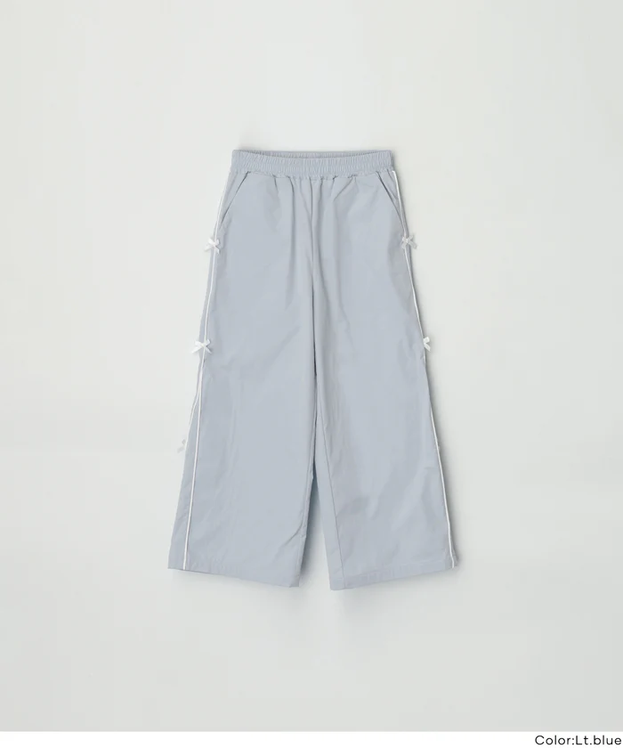 セール★2490円→1990円 【DAILY WARM】裏微起毛サイドラインリボンパンツ キッズ メール不可 - Image 15