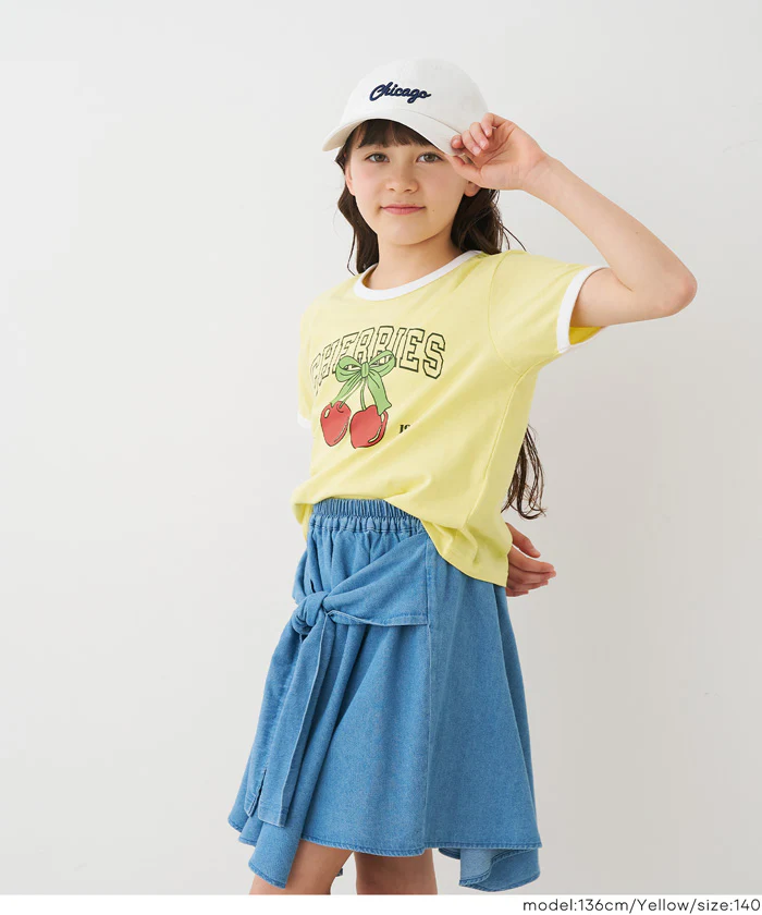 さくらんぼリンガーTシャツ キッズ メール便不可 - Image 14