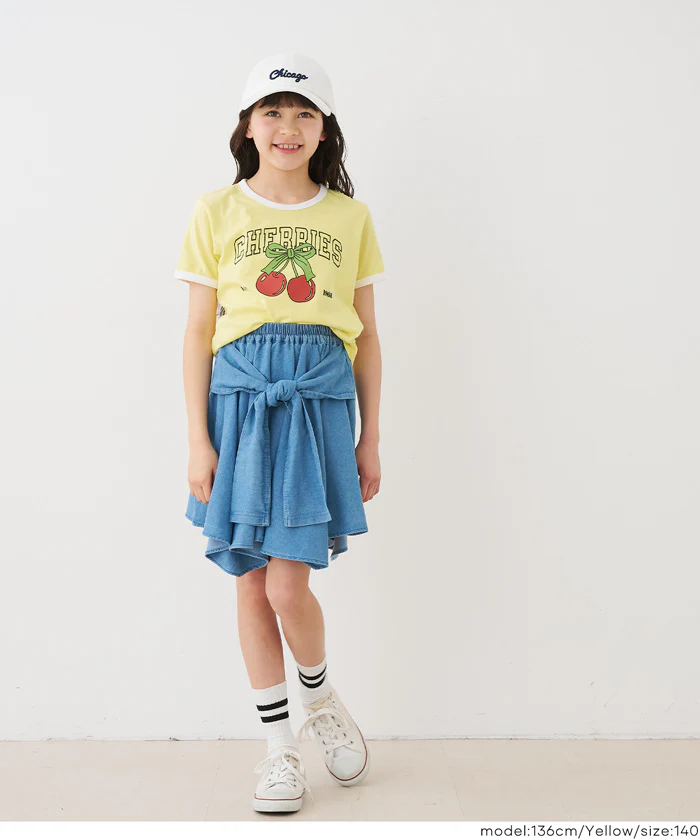 さくらんぼリンガーTシャツ キッズ メール便不可 - Image 15