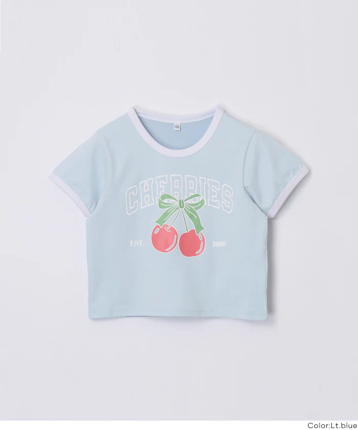 さくらんぼリンガーTシャツ キッズ メール便不可 - Image 19
