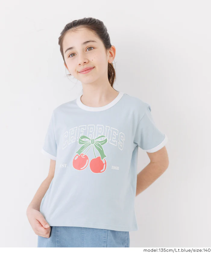 さくらんぼリンガーTシャツ キッズ メール便不可 - Image 7