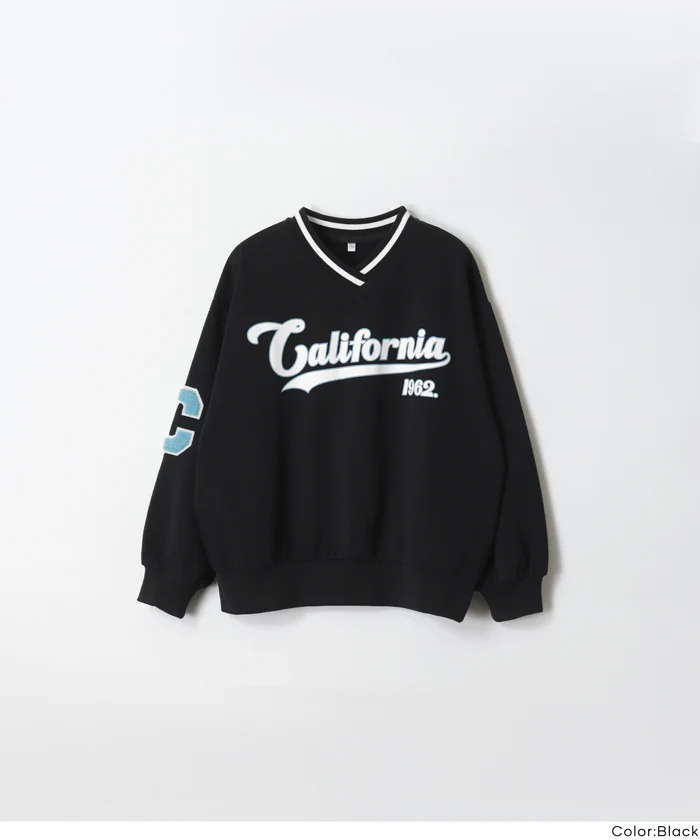 セール★1690円→1290円 ワッペンスウェットトップス キッズ メール便不可 - Image 16