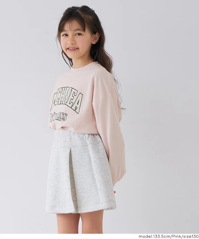 セール★1290円→790円 親子お揃いT-スウェットロゴビッグシルエット キッズ メール便不可 - Image 10