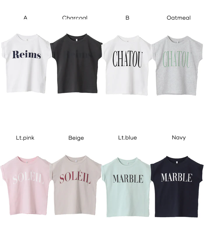 親子お揃いフレンチスリーブプリントTシャツ キッズ メール便可 - Image 21