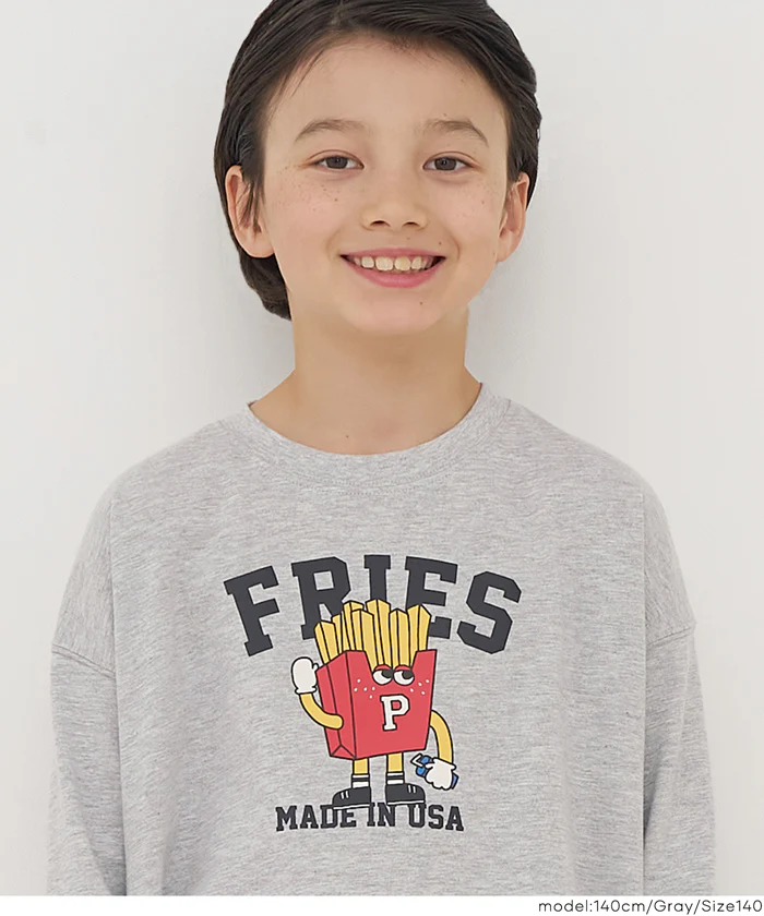 セール★990円→590円イラストプリント長袖Tシャツ キッズ メール便不可 - Image 12