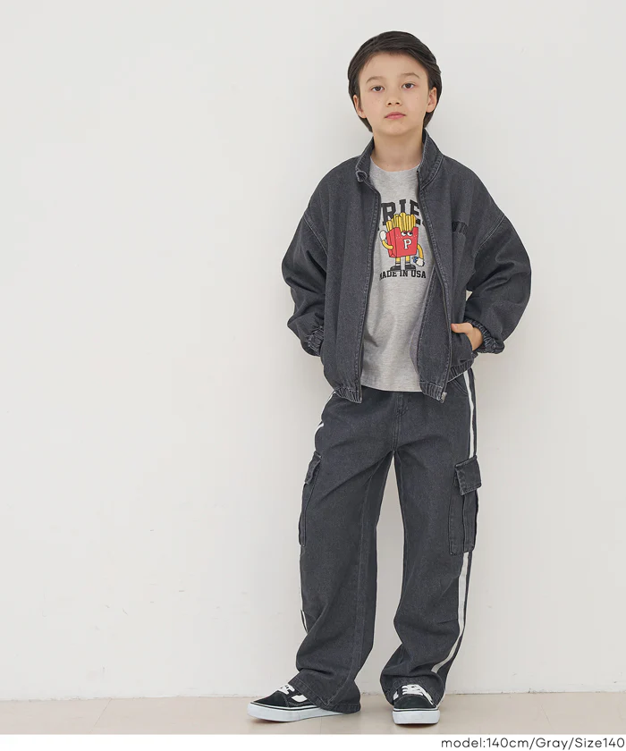 セール★990円→590円イラストプリント長袖Tシャツ キッズ メール便不可 - Image 13