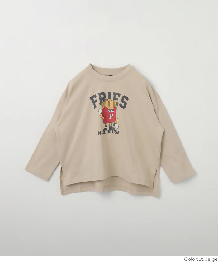 セール★990円→590円イラストプリント長袖Tシャツ キッズ メール便不可 - Image 15