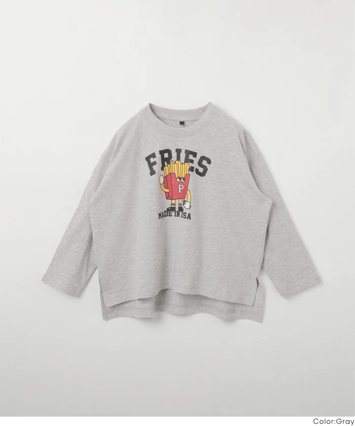 セール★990円→590円イラストプリント長袖Tシャツ キッズ メール便不可 - Image 16
