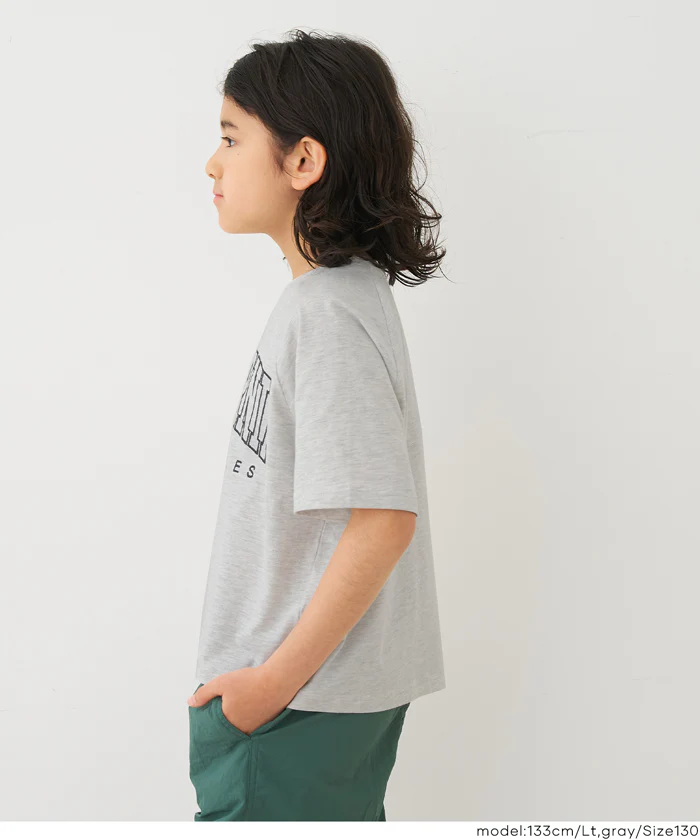 GW限定セール★ カレッジ刺繍Tシャツ キッズ メール便不可 - Image 10