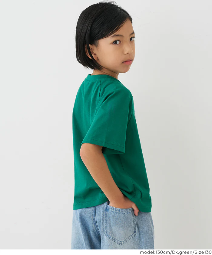 GW限定セール★ カレッジ刺繍Tシャツ キッズ メール便不可 - Image 5