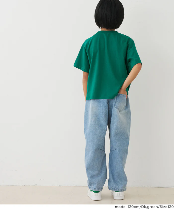 GW限定セール★ カレッジ刺繍Tシャツ キッズ メール便不可 - Image 6