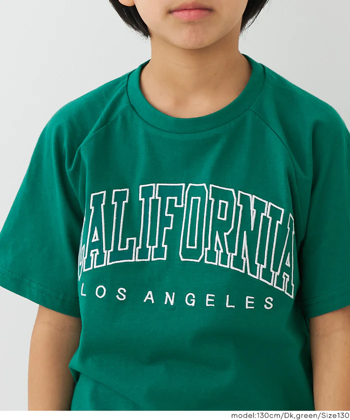 GW限定セール★ カレッジ刺繍Tシャツ キッズ メール便不可 - Image 7