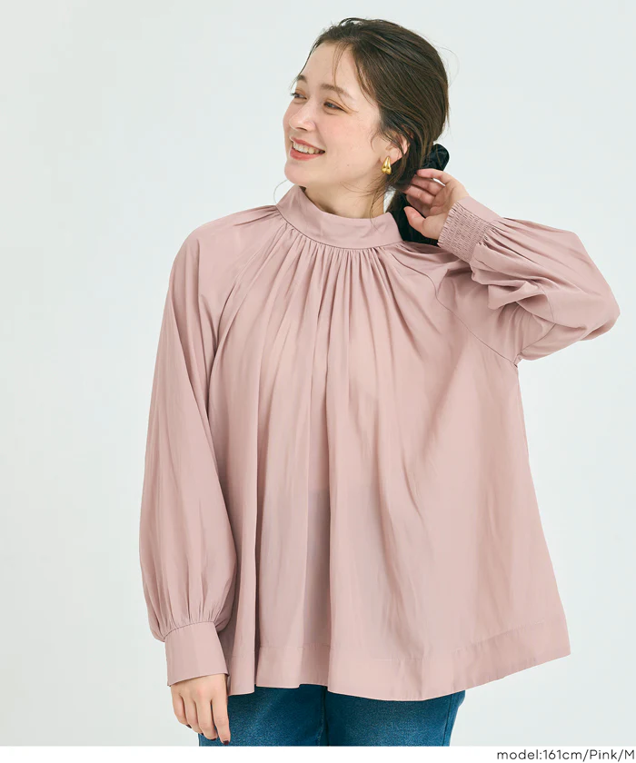 セール★2490円→990円バックリボンサテンブラウス レディース メール便不可 - Image 5