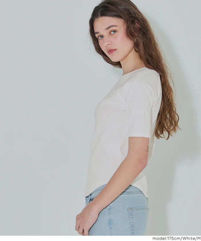 リブラグラン半袖Tシャツ レディース メール便不可 - Image 6