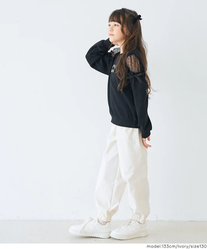 セール★1990円→1290円 ハートポケットジョガーパンツ キッズ メール便不可 - Image 4