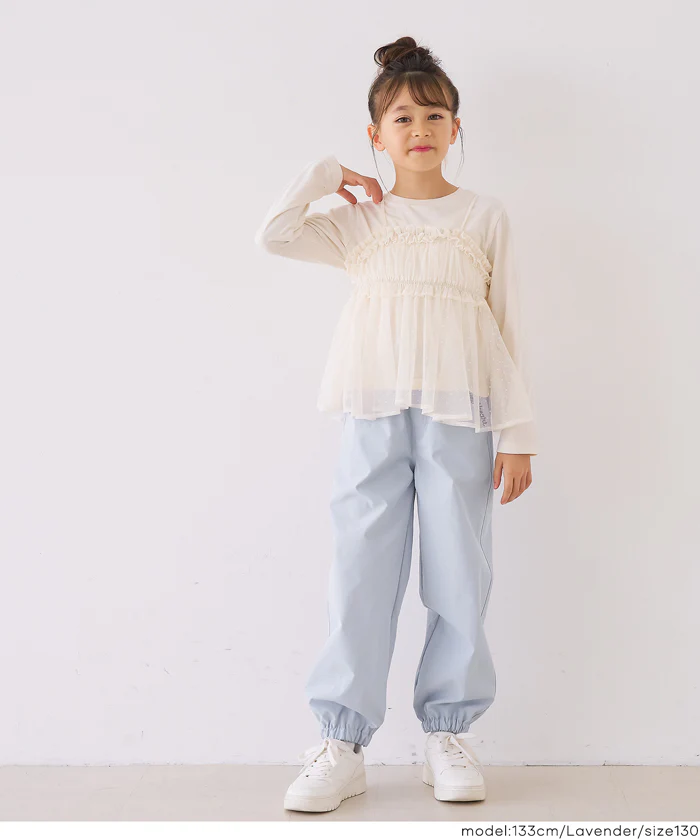 セール★1990円→1290円 ハートポケットジョガーパンツ キッズ メール便不可 - Image 8