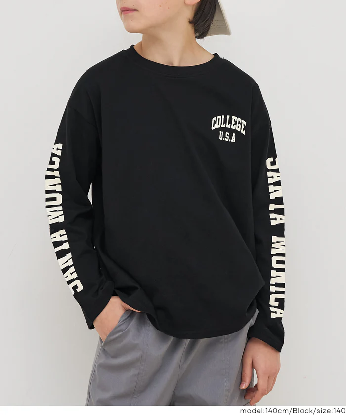 セール★990円→590円袖プリント長袖Tシャツ キッズ メール便不可 - Image 10