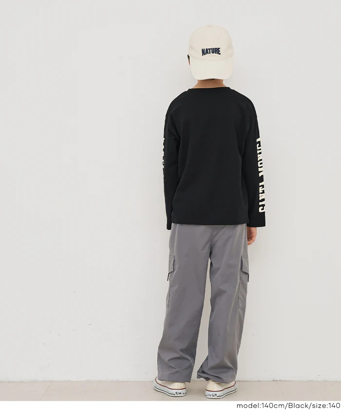 セール★990円→590円袖プリント長袖Tシャツ キッズ メール便不可 - Image 11