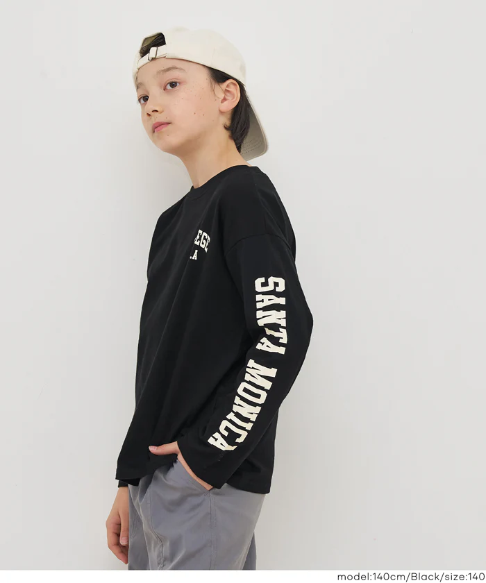 セール★990円→590円袖プリント長袖Tシャツ キッズ メール便不可 - Image 7