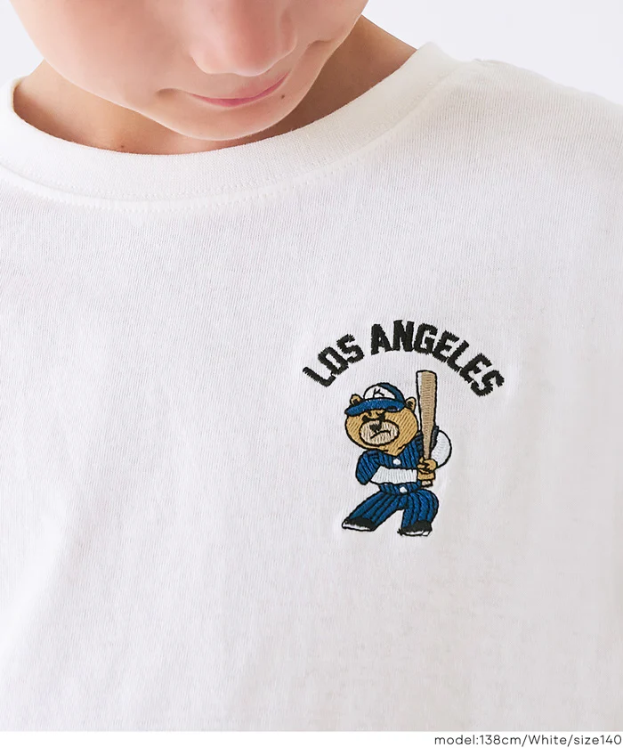セール★990円→550円 ワンポイント刺繍長袖Tシャツ キッズ メール便不可 - Image 6