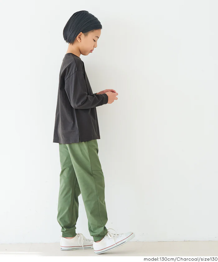セール★890円→590円 ネームポケット長袖Tシャツ キッズ メール便不可 - Image 4