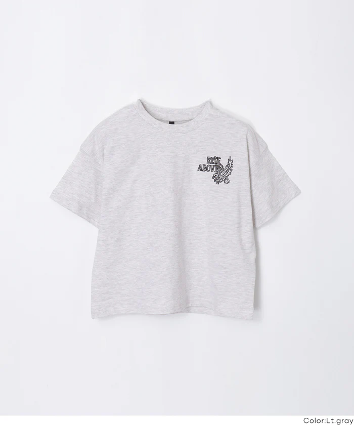 ワンポイント刺繍半袖Tシャツ キッズ メール便可 - Image 12