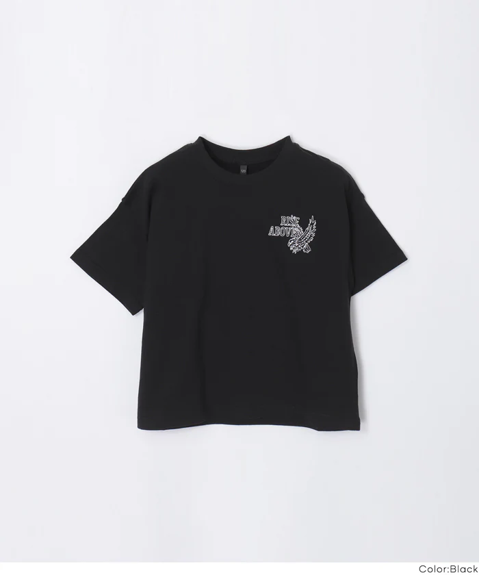 ワンポイント刺繍半袖Tシャツ キッズ メール便可 - Image 13