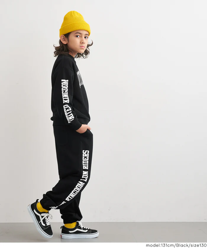 ロゴプリントスウェットトップス キッズ メール便不可 - Image 9