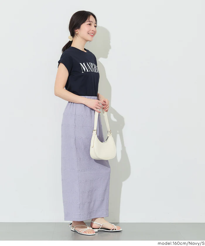 フレンチスリーブプリントTシャツ レディース メール便不可 - Image 17