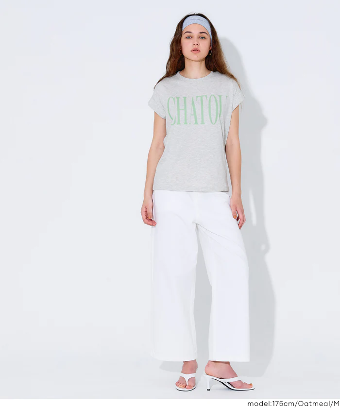 フレンチスリーブプリントTシャツ レディース メール便不可 - Image 18
