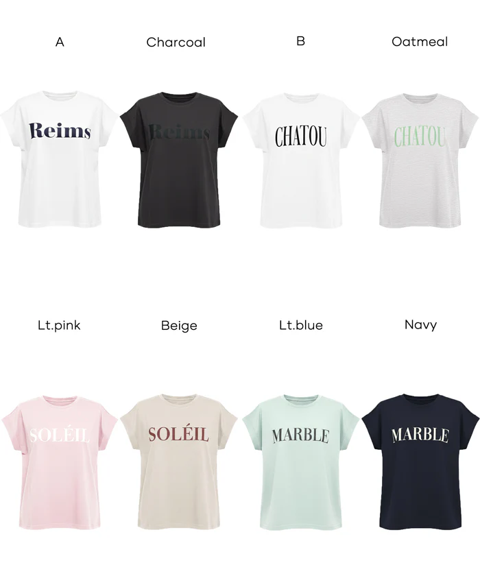 フレンチスリーブプリントTシャツ レディース メール便不可 - Image 22