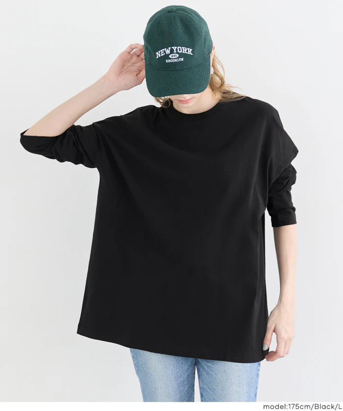コットンロングTシャツ レディース メール便不可 - Image 17