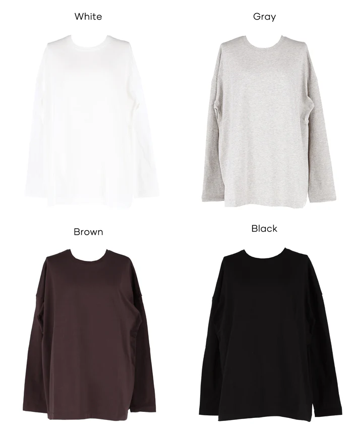 コットンロングTシャツ レディース メール便不可 - Image 20