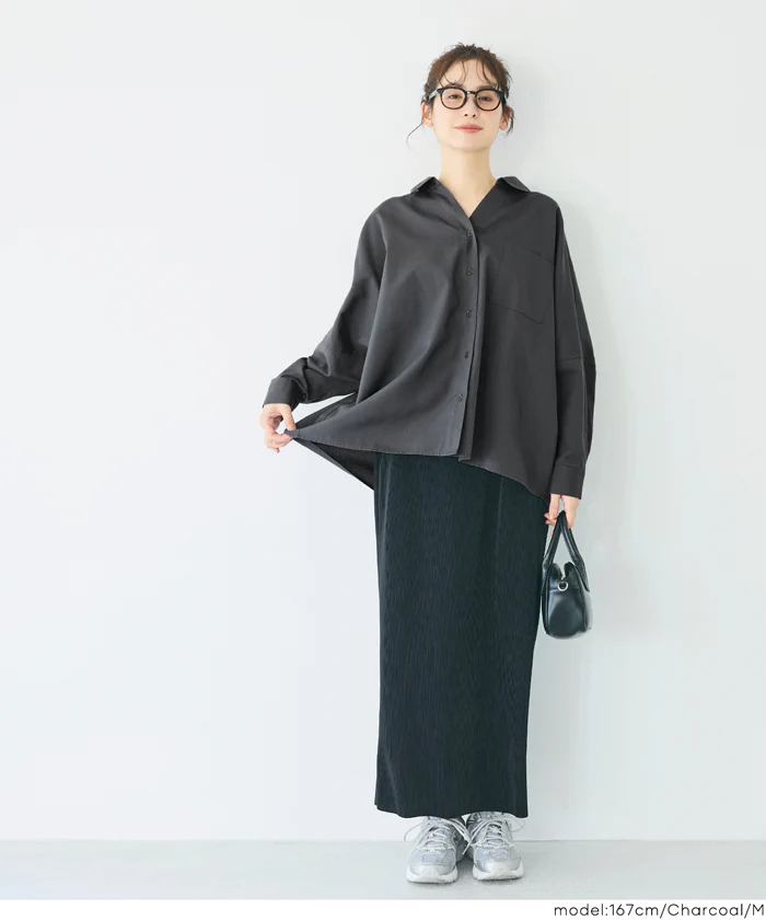 オックスドルマンシャツ レディース メール便不可 - Image 7