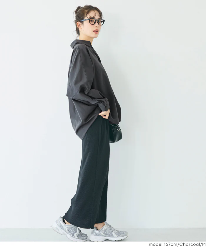 オックスドルマンシャツ レディース メール便不可 - Image 8