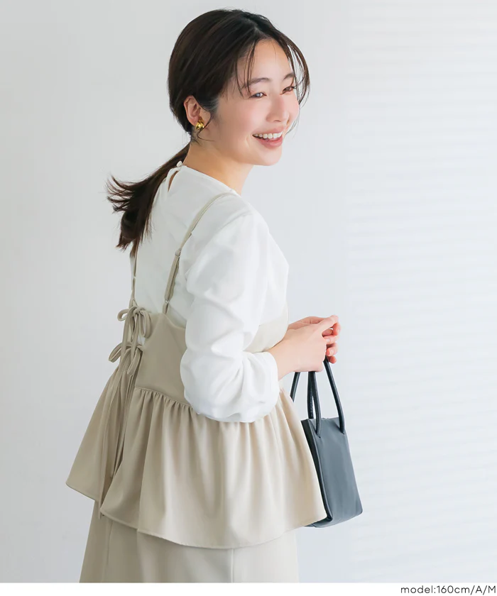 ノーカラーブラウス レディース メール便不可 - Image 8