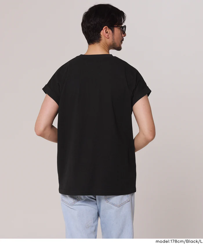 スリーブレスコットンTシャツ メンズ メール便不可 - Image 11