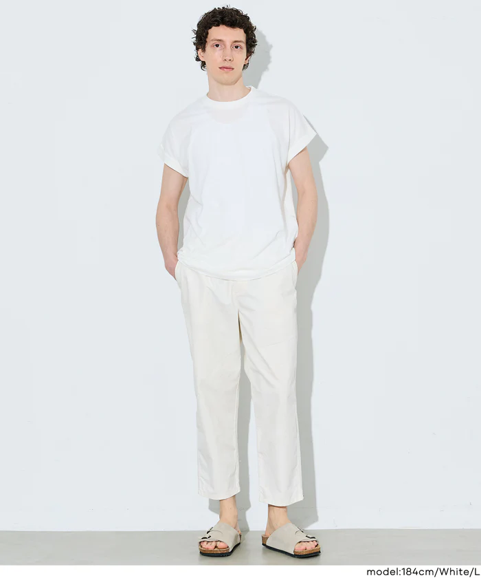 スリーブレスコットンTシャツ メンズ メール便不可 - Image 2