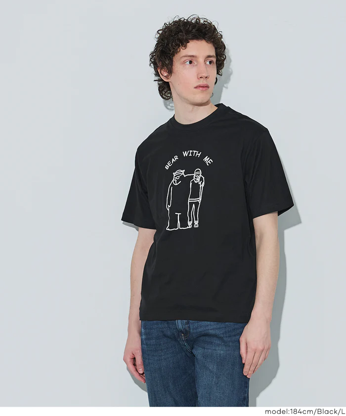 ベアプリントTシャツ メンズ レディース メール便不可 - Image 11