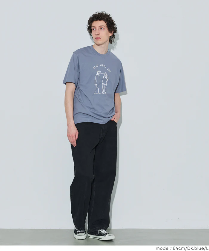 ベアプリントTシャツ メンズ レディース メール便不可 - Image 14