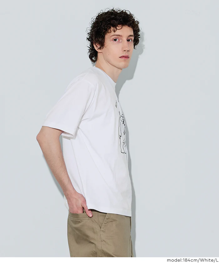 ベアプリントTシャツ メンズ レディース メール便不可 - Image 3