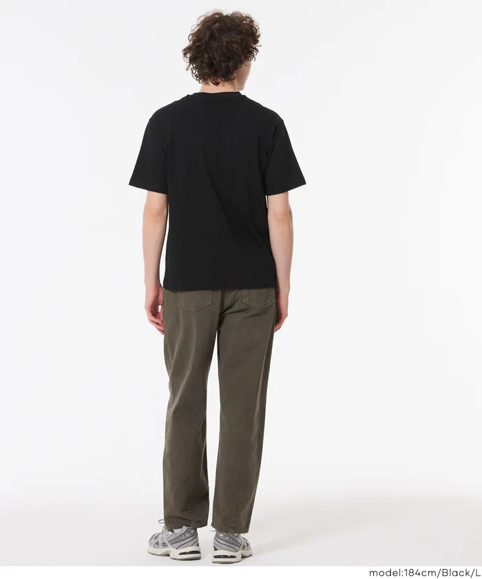 ベーシックVネック半袖Tシャツ メンズ レディース メール便不可 - Image 4