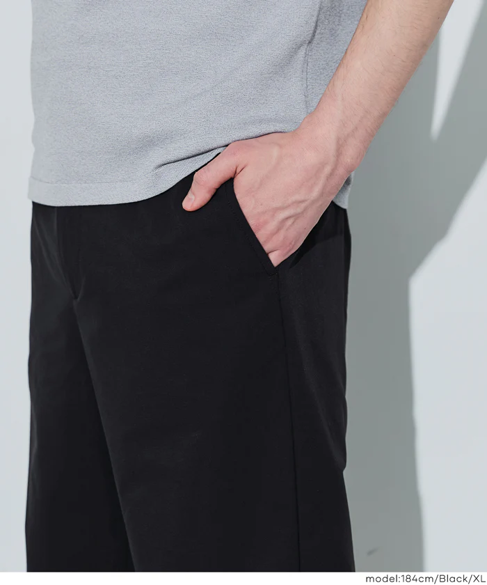 ストレッチタイプライターイージーテーパードパンツ メンズ メール便不可 - Image 6