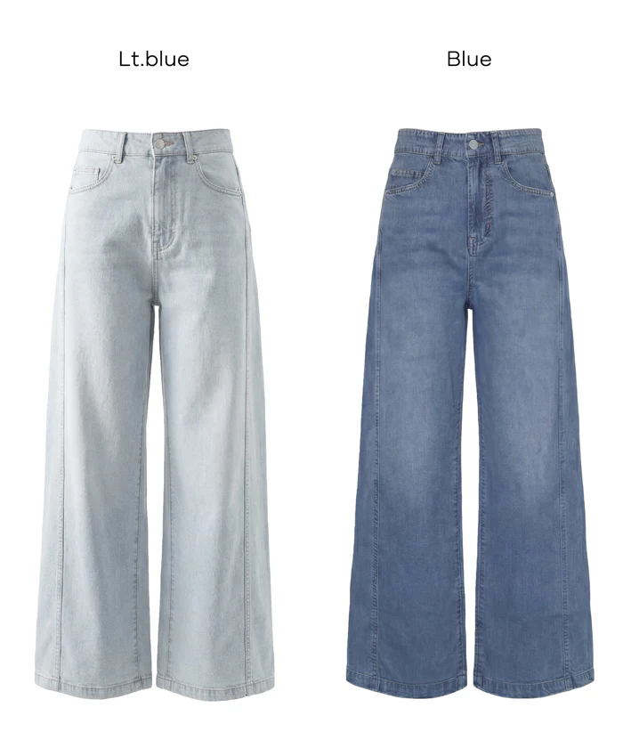 サマーデニムバギーカーブパンツ レディース メール便不可 - Image 18